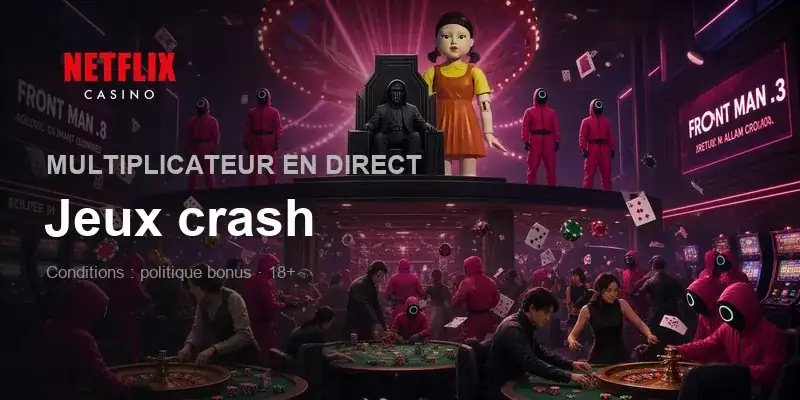 Multiplicateur en direct — Jeux crash